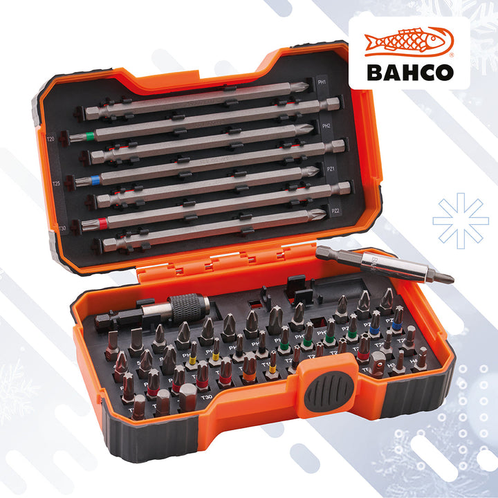 Bahco colour-coded bit set from TCD’s Christmas range