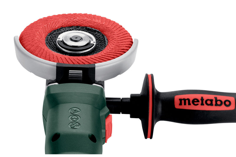 Metabo WVBF 18 LT BL 11-125 Quick (601307840) 18V Brushless Cordless Flat-head Angle Grinder - Body Only product image 4