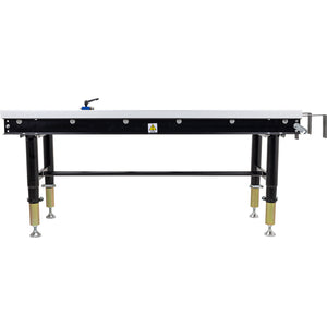 SIP Adjustable Roller Stand Table 1500mm x 400mm 400kg