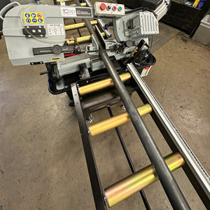 SIP Adjustable Roller Stand Table 1500mm x 400mm 400kg