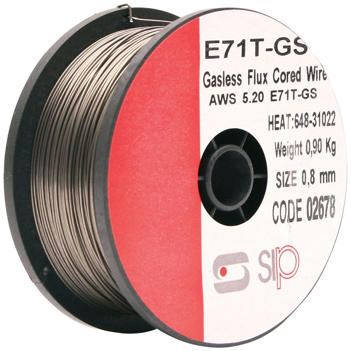SIP 0.9kg x 0.8mm Flux-Cored Welding Wire - 02678