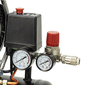 SIP QT AIR DD 6ltr Ultra Low Noise Oil-Free Direct Drive Compressor