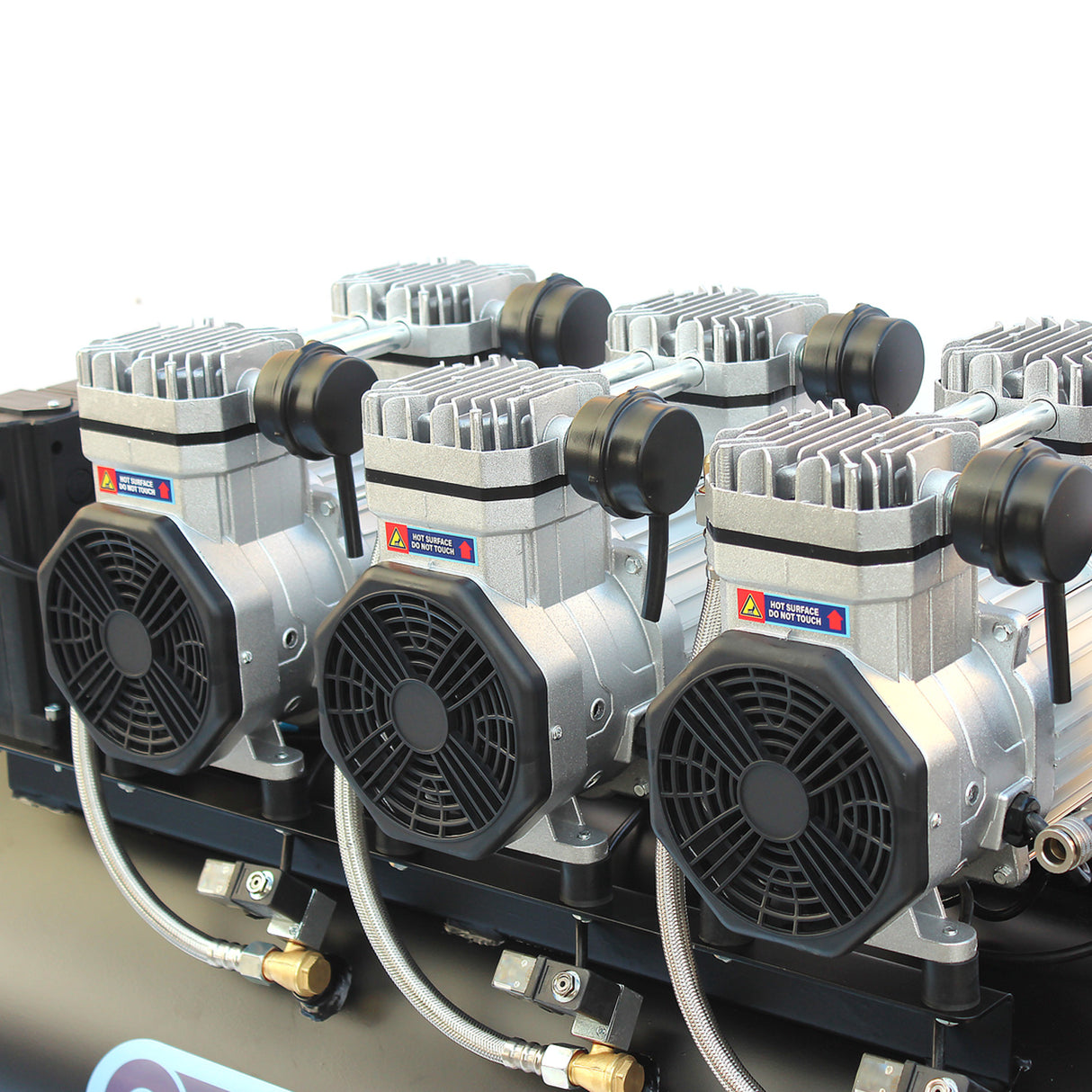 SIP QT AIR DD 4.5hp 150ltr Ultra Low Noise Compressor & Hose Reel Package