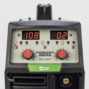 SIP WELDMATE® AUTOPLUS 180A MIG/ARC/TIG Synergic Inverter Welder with Cart Package