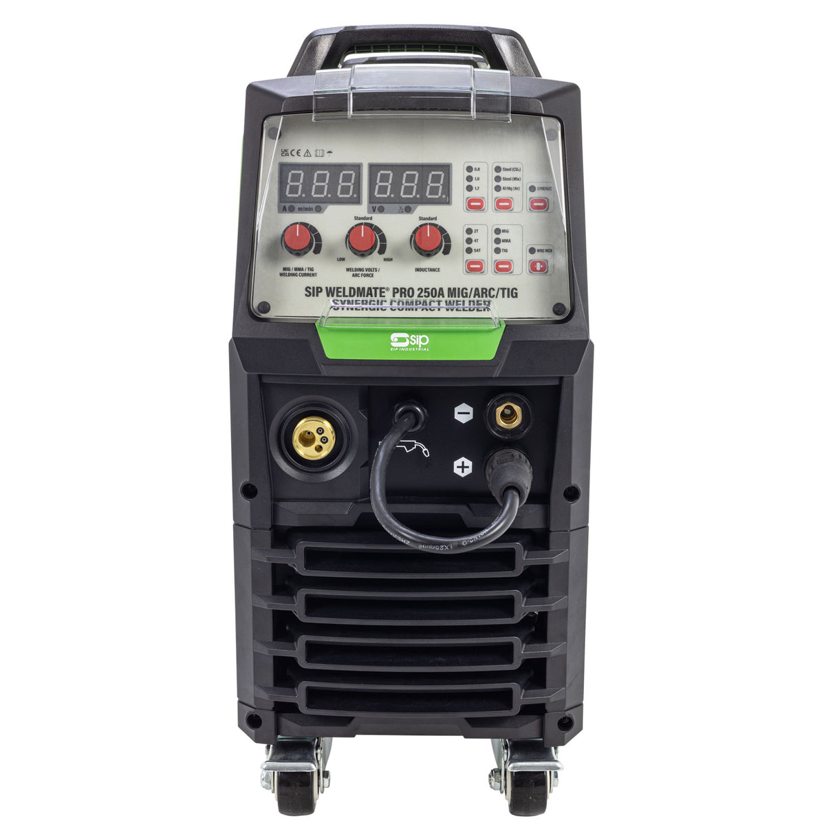 SIP WELDMATE® PRO 250A MIG/ARC/TIG Synergic Compact Inverter Welder