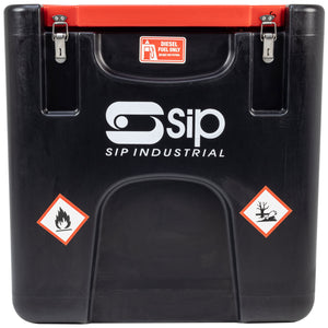 SIP 200ltr Portable Diesel Tank with High-Flow 12v Transfer Pump