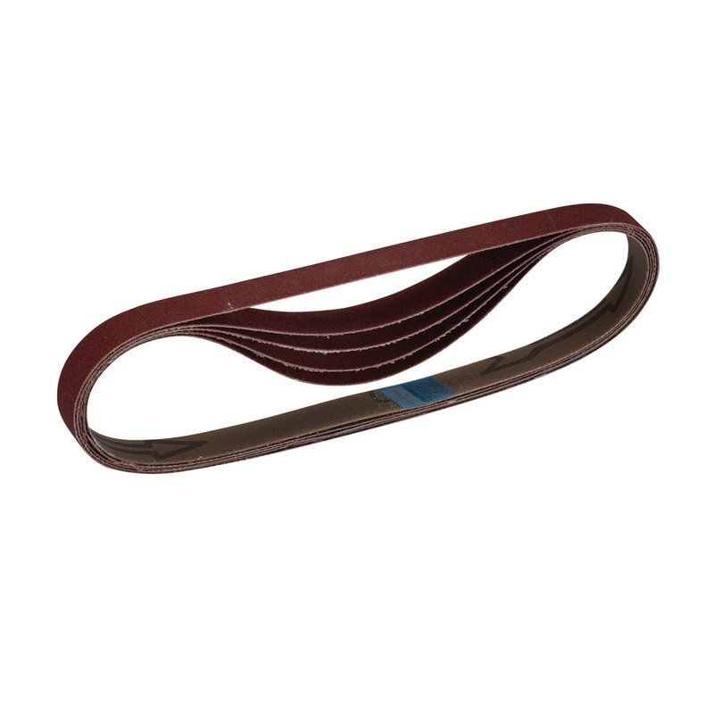 Draper SB13457 Cloth Sanding Belt, 13 x 457mm, 180 Grit (Pack of 5) - (08691)