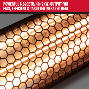 SIP Halogen Infrared Heater with Remote Control