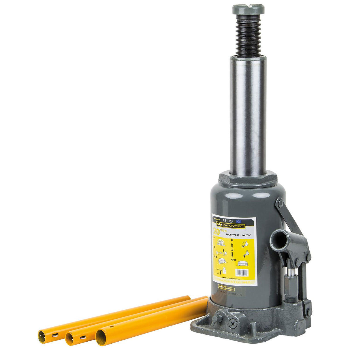 WINNTEC® 20 TON Bottle Jack - 09818