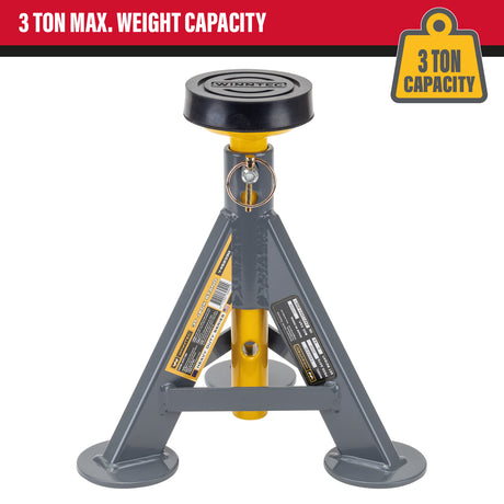 WINNTEC® 3 TON Pin Jack Stands
