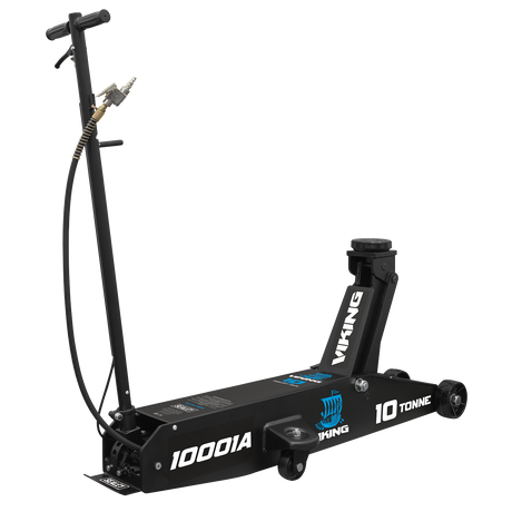 Sealey 10001A Viking Professional Long Reach Air/Manual Operation Trolley Jack with Rocket Lift 10 Tonne - additional view 2