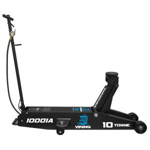 Sealey 10001A Viking Professional Long Reach Air/Manual Operation Trolley Jack with Rocket Lift 10 Tonne - additional view 4