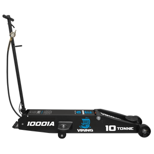Sealey 10001A Viking Professional Long Reach Air/Manual Operation Trolley Jack with Rocket Lift 10 Tonne - additional view 3