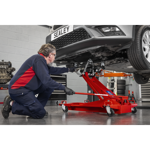 Sealey 1000E Premier Floor Transmission Jack 1 Tonne - additional view 9