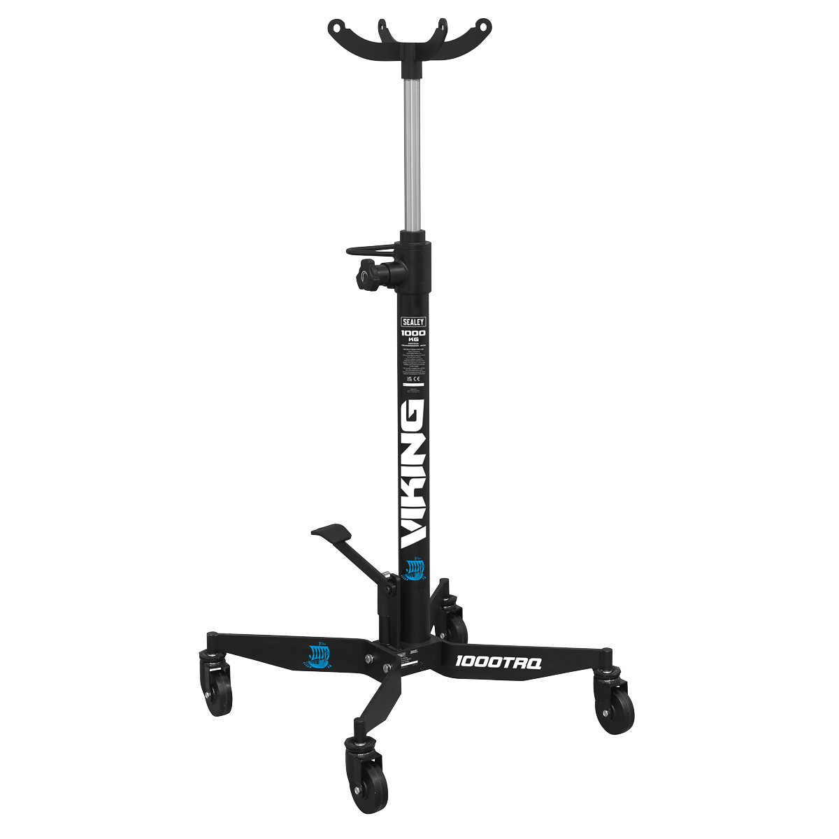 Sealey 1000TRQ Premier Vertical Quick Lift Transmission Jack 1 Tonne