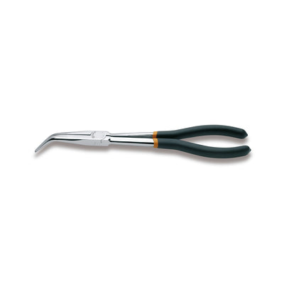 Beta Curved Extra Long Knurled Nose Pliers 45° - 1009L/B