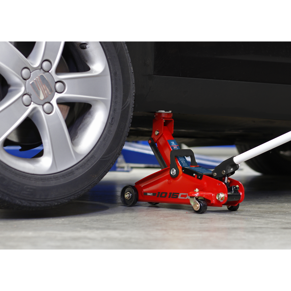 Sealey 1015CX Short Chassis Trolley Jack 1.5 Tonne - additional view 9