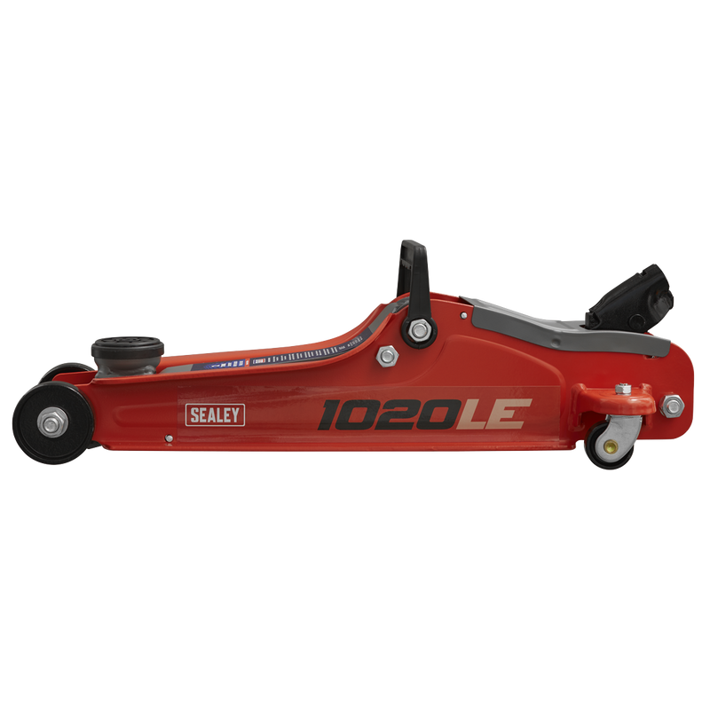 Sealey 1020LE Low Profile Short Chassis Trolley Jack 2 Tonne - Red - additional view 5