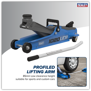 Sealey 1020LEB Low Profile Short Chassis Trolley Jack 2 Tonne - Blue - additional view 11