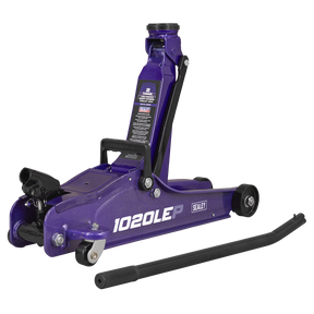 Sealey 1020LEP Low Profile Short Chassis Trolley Jack 2 Tonne - Purple