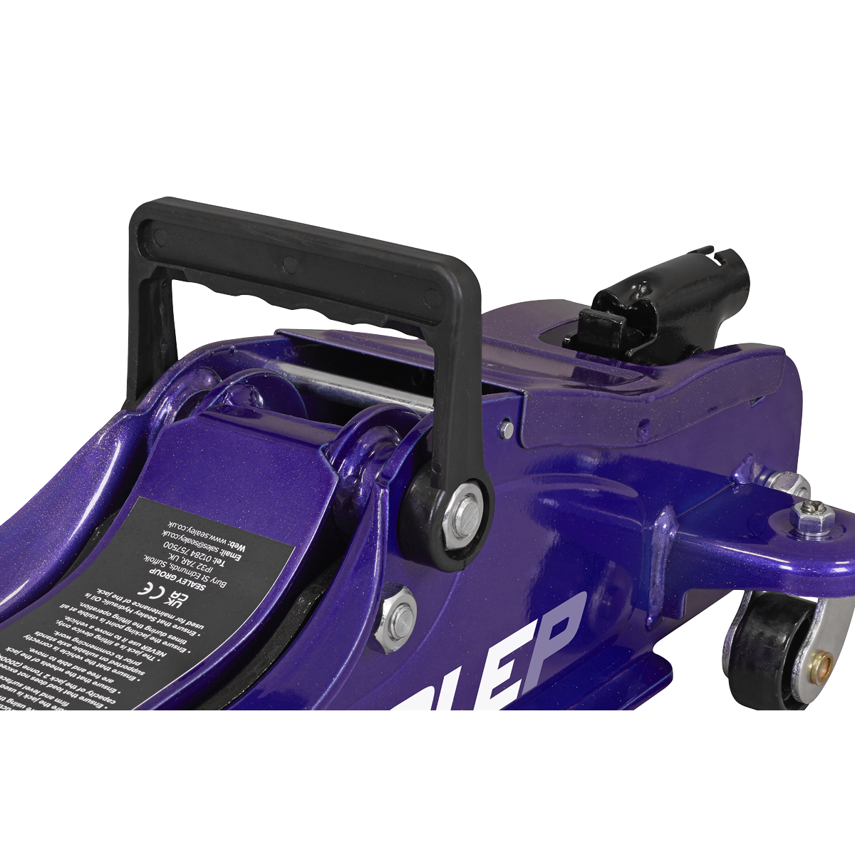 Sealey 1020LEP Low Profile Short Chassis Trolley Jack 2 Tonne - Purple - additional view 4