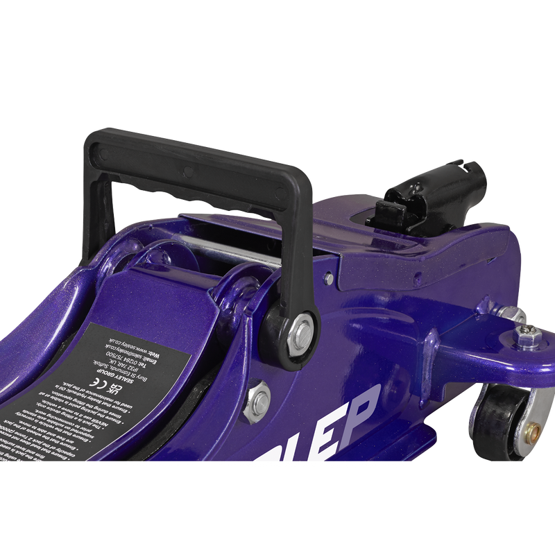 Sealey 1020LEP Low Profile Short Chassis Trolley Jack 2 Tonne - Purple - additional view 4