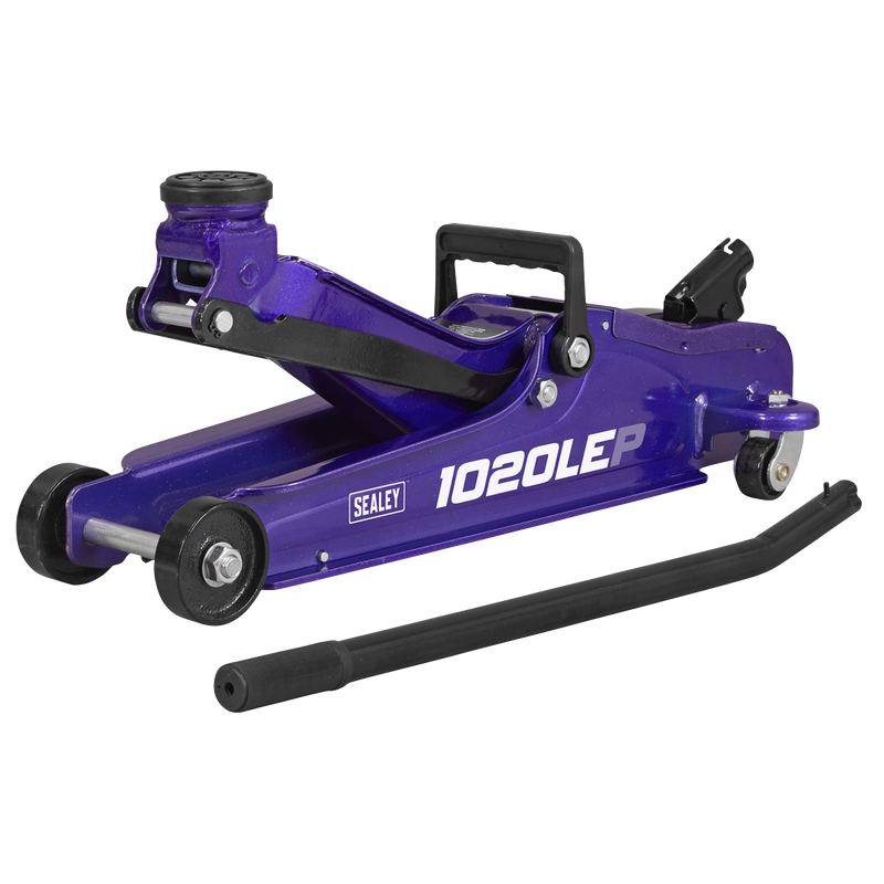 Sealey 1020LEP Low Profile Short Chassis Trolley Jack 2 Tonne - Purple - additional view 6