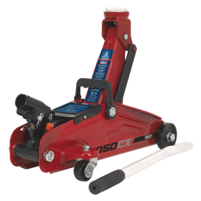 Sealey 1050CX Short Chassis Trolley Jack 2 Tonne