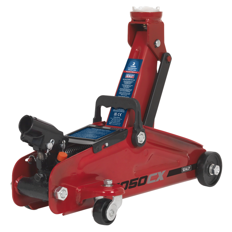 Sealey 1050CX Short Chassis Trolley Jack 2 Tonne - additional view 3