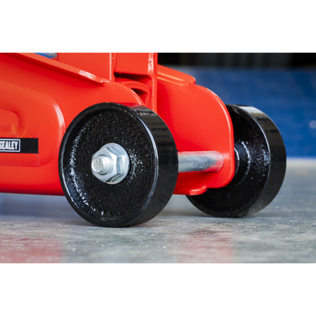 Sealey 1050CXD Short Chassis Trolley Jack with Storage Case 2 Tonne - additional view 2