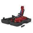 Sealey 1050CXD Short Chassis Trolley Jack with Storage Case 2 Tonne