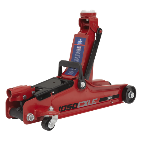 Sealey 1050CXLE Low Profile Short Chassis Trolley Jack 2 Tonne - additional view 2