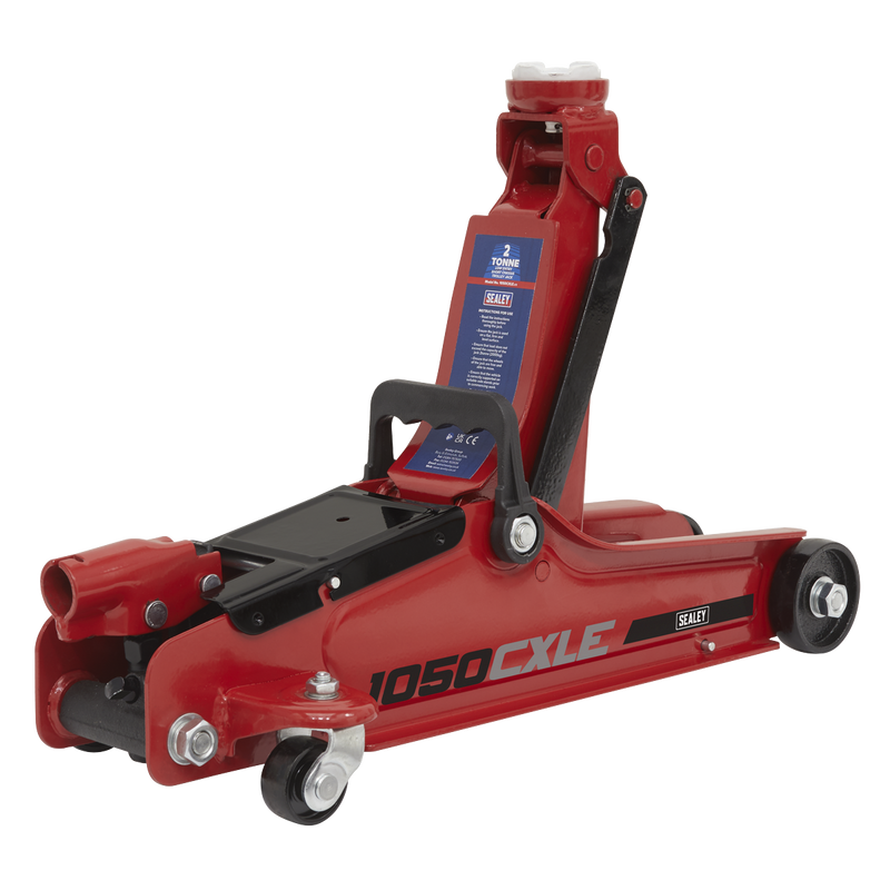 Sealey 1050CXLE Low Profile Short Chassis Trolley Jack 2 Tonne - additional view 2