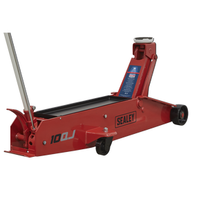 Sealey 10QJ Premier Long Reach Trolley Jack 10 Tonne
