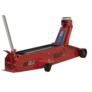 Sealey 10QJ Premier Long Reach Trolley Jack 10 Tonne