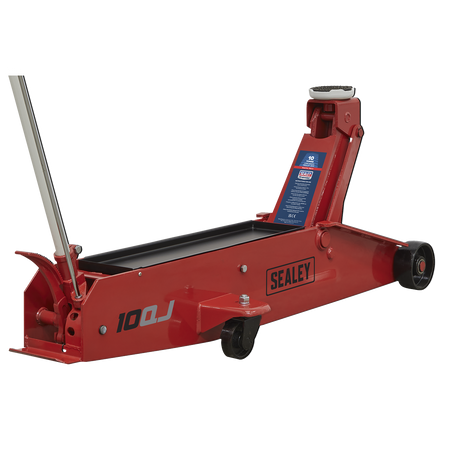 Sealey 10QJ Premier Long Reach Trolley Jack 10 Tonne