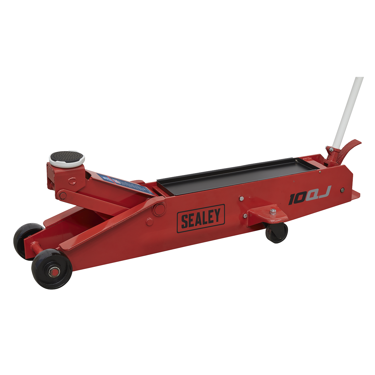 Sealey 10QJ Premier Long Reach Trolley Jack 10 Tonne - additional view 2
