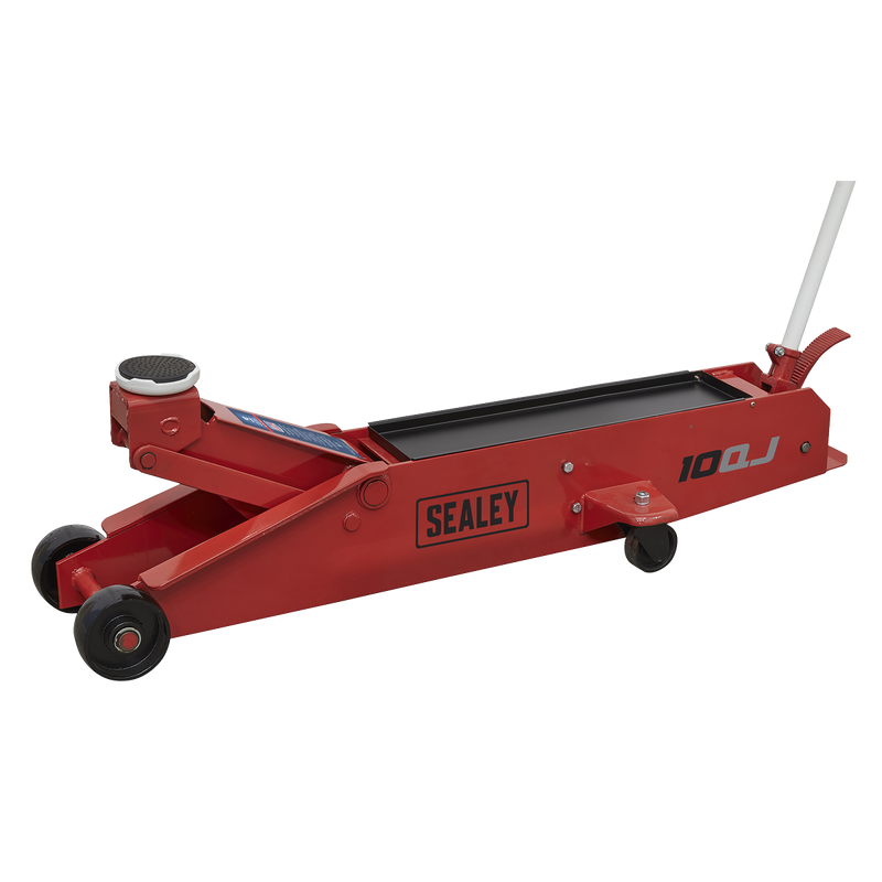 Sealey 10QJ Premier Long Reach Trolley Jack 10 Tonne - additional view 2