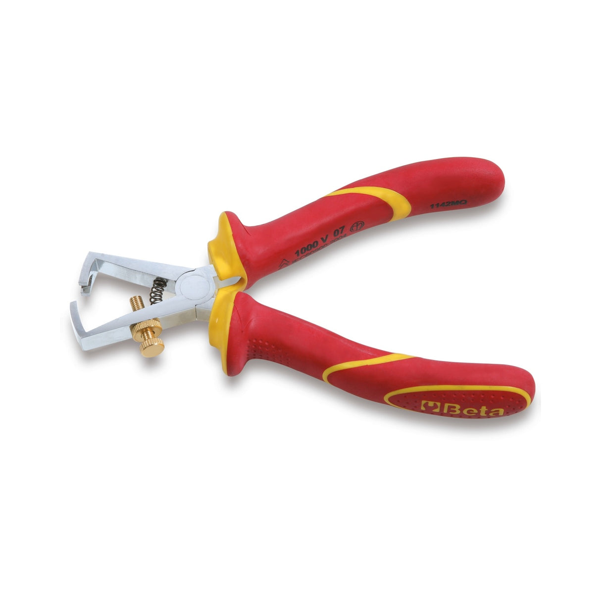 Beta Insulated 1000V Wire Stripping Pliers 160 Mm - 1142MQ - 1142MQ 160