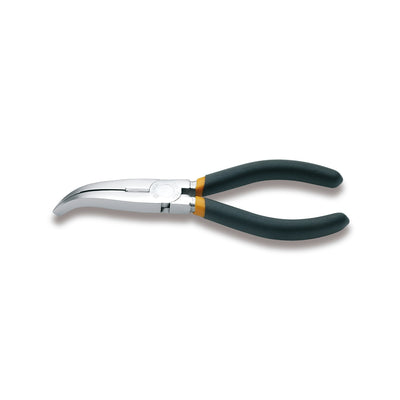 Beta Extra Long Bent Flat Knurled Nose Pliers - 1164 160