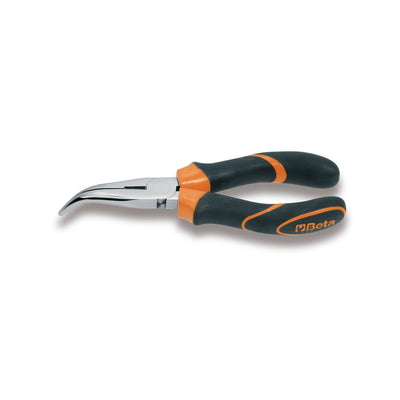 Beta Extra-Long Bent Needle Knurled Nose Pliers 160 Mm - 1168BM - 1168BM 160