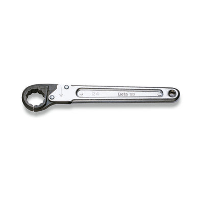 Beta Ratchet Opening Single Ended Bi-Hex Wrench - 120 11