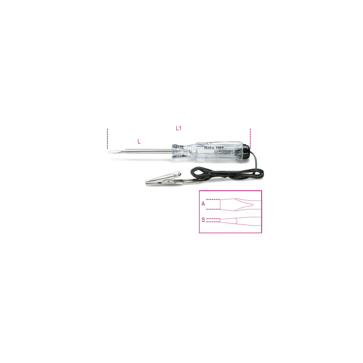 Beta Circuit Testing Screwdriver 6-24V - 1254
