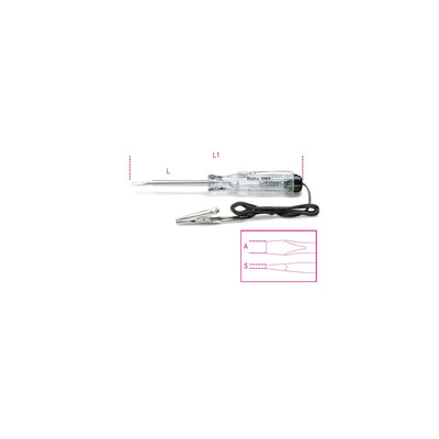 Beta Circuit Testing Screwdriver 6-24V - 1254