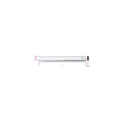 Beta Extra Flat Chisel With Straight Cutter 235 Mm - 1342