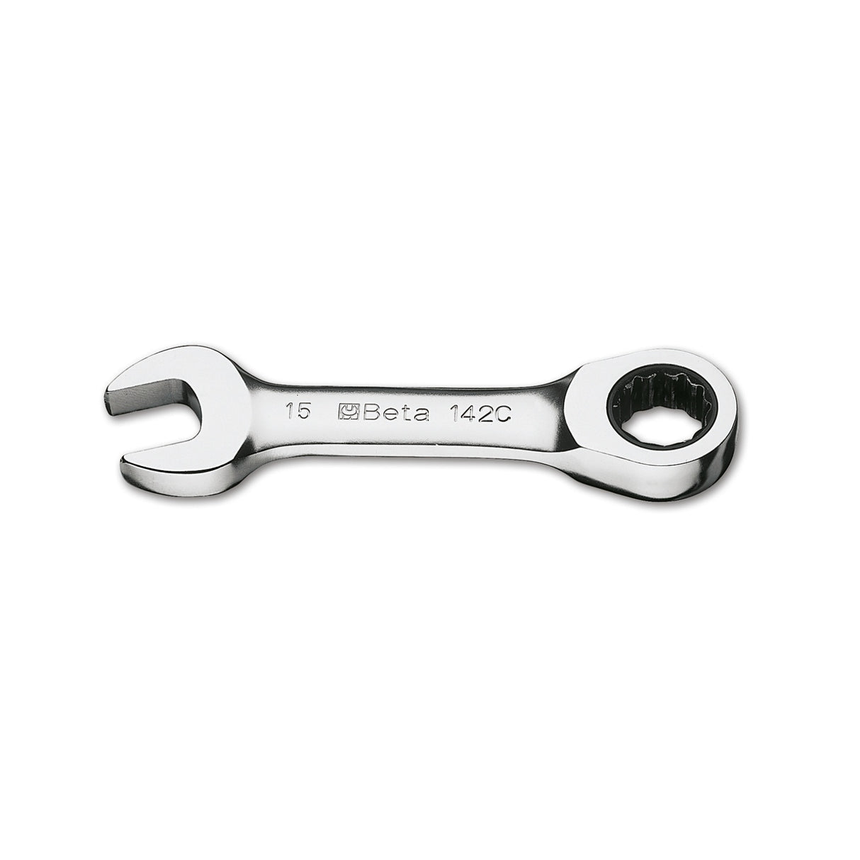 Beta Straight Short Series Ratcheting Combination Wrench 8 Mm - 142C - 142C 8
