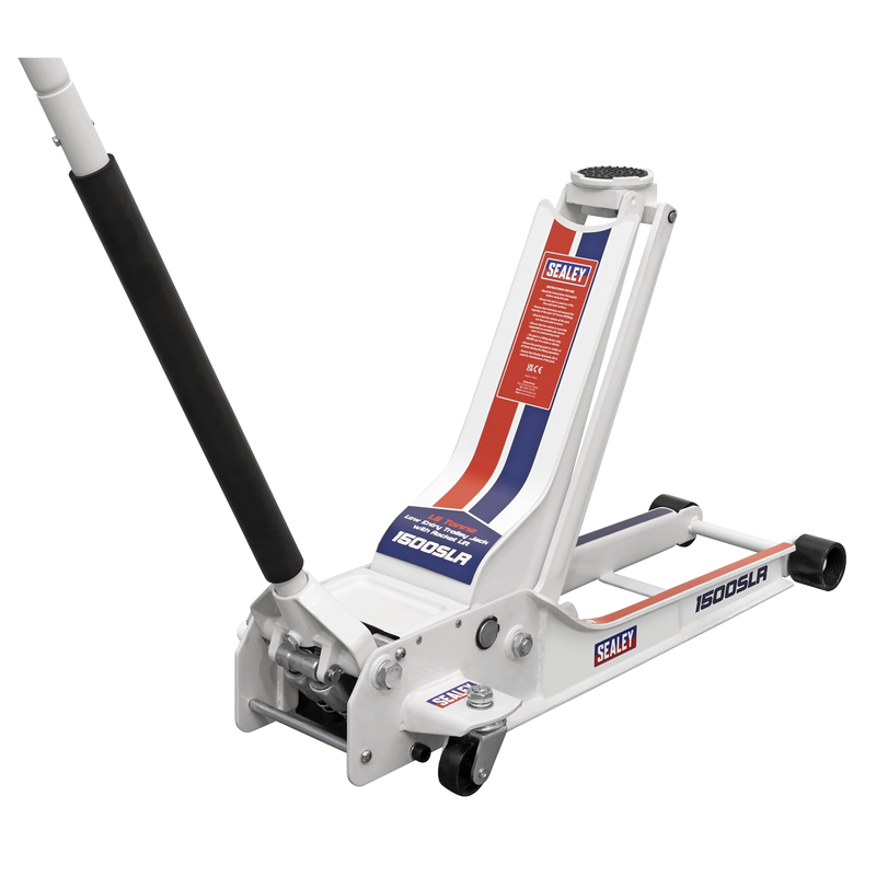 Sealey 1500SLR Low Profile Long Reach Rocket Lift Trolley Jack 1.5 Tonne - additional view 6