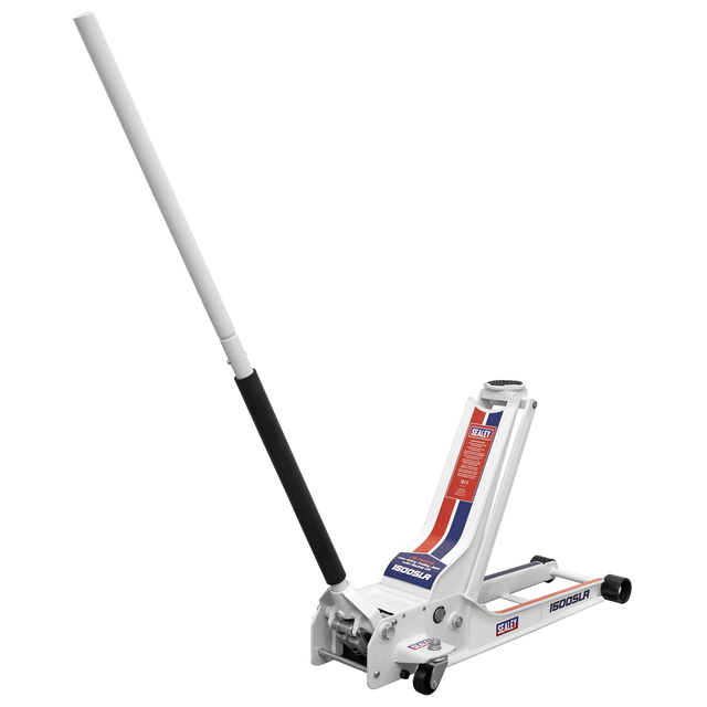 Sealey 1500SLR Low Profile Long Reach Rocket Lift Trolley Jack 1.5 Tonne