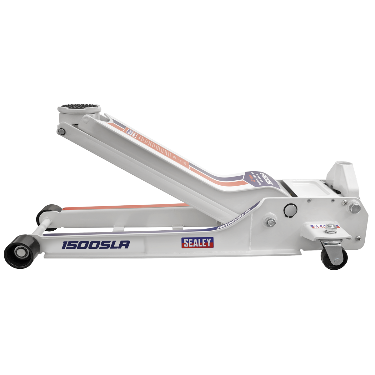 Sealey 1500SLR Low Profile Long Reach Rocket Lift Trolley Jack 1.5 Tonne - additional view 8