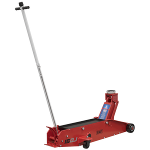Sealey 15QJ Premier Long Reach Trolley Jack 15 Tonne